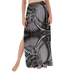 Lunar Phases Maxi Chiffon Tie-up Sarong by MRNStudios