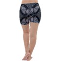 Lunar Phases Lightweight Velour Yoga Shorts View4