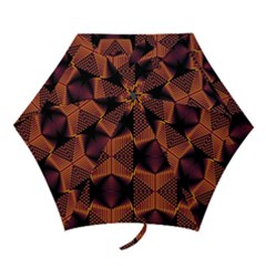 Digital Diamonds Mini Folding Umbrellas by Sparkle