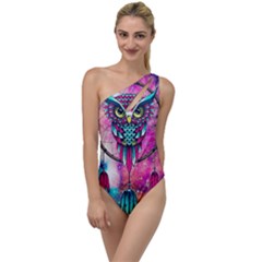 Owl Dreamcatcher To One Side Swimsuit by Sudhe