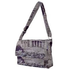 Erechtheum Temple, Athens, Greece Full Print Messenger Bag (s) by dflcprintsclothing