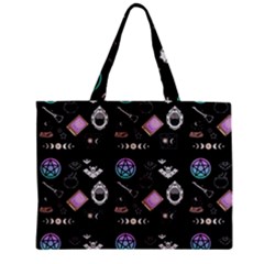 Pastel Goth Witch Zipper Mini Tote Bag by NerdySparkleGoth