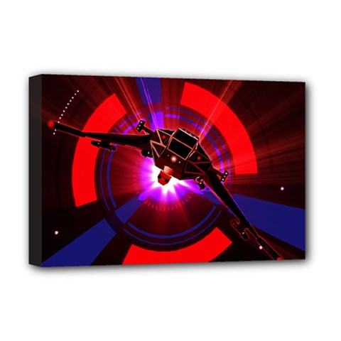 Science-fiction-cover-adventure Deluxe Canvas 18  X 12  (stretched)