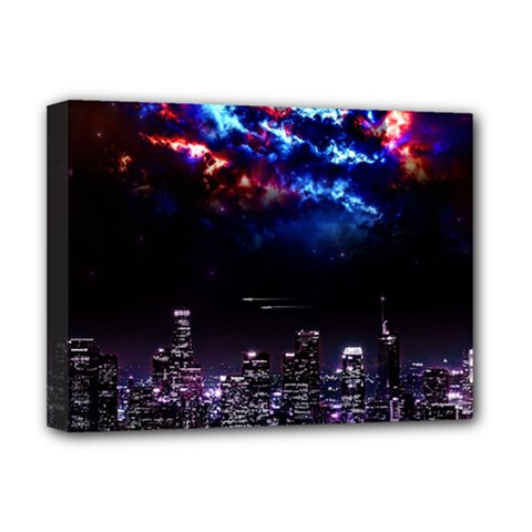 Science-fiction-sci-fi-forward Deluxe Canvas 16  X 12  (stretched) 