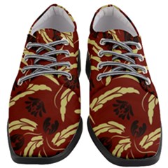Folk Flowers Pattern Floral Surface Design Seamless Pattern Women Heeled Oxford Shoes by Eskimos