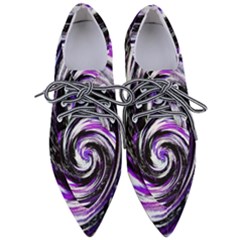 Canvas-acrylic-digital-design Pointed Oxford Shoes by Amaryn4rt