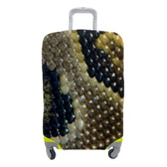 Leatherette Snake 2 Luggage Cover (small) by skindeep