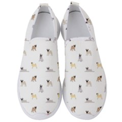 Funny Pugs Men s Slip On Sneakers by SychEva