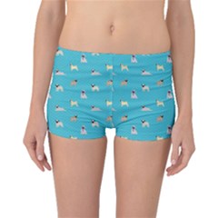 Funny Pugs Boyleg Bikini Bottoms by SychEva