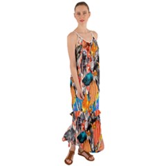 Point Of Entry Cami Maxi Ruffle Chiffon Dress by impacteesstreetwearcollage