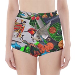 Through Space And Time High-waisted Bikini Bottoms by impacteesstreetwearcollage