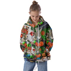 Through Space And Time Kids  Oversized Hoodie by impacteesstreetwearcollage