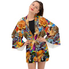 Journey Through Time Long Sleeve Kimono by impacteesstreetwearcollage