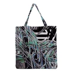 Robotic Endocrine System Grocery Tote Bag by MRNStudios