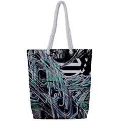 Robotic Endocrine System Full Print Rope Handle Tote (small) by MRNStudios