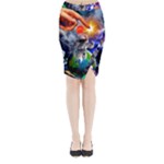 Riding The Storm Out Midi Wrap Pencil Skirt