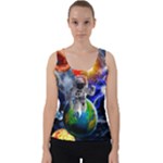 Riding The Storm Out Velvet Tank Top