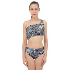 Teeth Grinder Spliced Up Two Piece Swimsuit