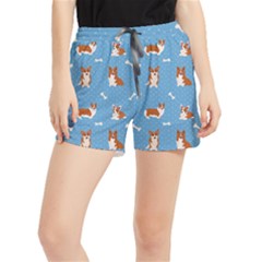 Cute Corgi Dogs Runner Shorts by SychEva