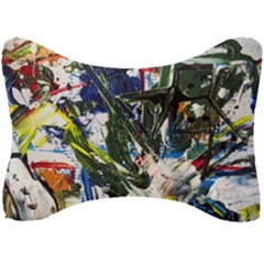 Snow In A City-1-1 Seat Head Rest Cushion by bestdesignintheworld