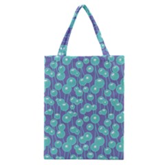 Blue Dandelions  Cute Plants Classic Tote Bag by SychEva