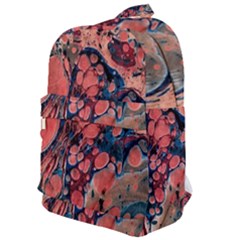 Abstract Marbling Classic Backpack by kaleidomarblingart