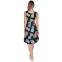 Multi-colored Circles Knee Length Skater Dress With Pockets View4