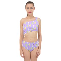 My Adventure Pastel Spliced Up Two Piece Swimsuit