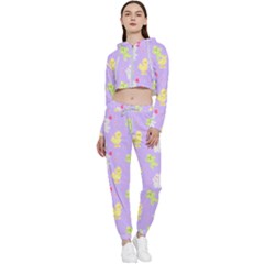 My Adventure Pastel Cropped Zip Up Lounge Set by thePastelAbomination