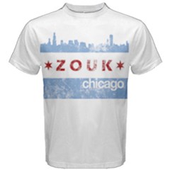 Zouk Chicago Men s Cotton Tee (white) by zoukchicago