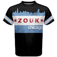 Zouk Chicago Men s Cotton Tee (black) by zoukchicago