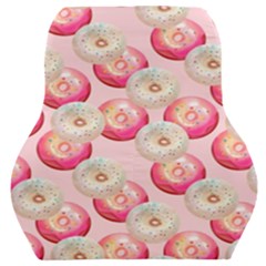 Pink And White Donuts Car Seat Back Cushion  by SychEva
