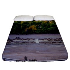 Epidaurus Theater, Peloponnesse, Greece Fitted Sheet (queen Size)