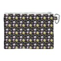 Shiny Pumpkins On Black Background Canvas Cosmetic Bag (XL) View2