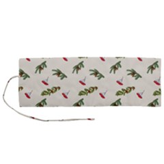 Spruce And Pine Branches Roll Up Canvas Pencil Holder (m) by SychEva