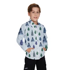 Coniferous Forest Kids  Windbreaker by SychEva