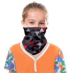Gothic Peppermint Face Covering Bandana (kids) by MRNStudios