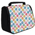 Multicolored Sweet Donuts Full Print Travel Pouch (Big) View2
