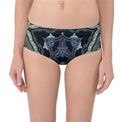 Folksy Trinity Mid-waist Bikini Bottoms by MRNStudios