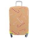 Sweet Christmas Candy Luggage Cover (Medium) View1