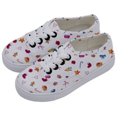 Christmas Elements Kids  Classic Low Top Sneakers by SychEva