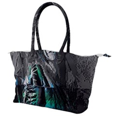 Glitch Witch Canvas Shoulder Bag by MRNStudios