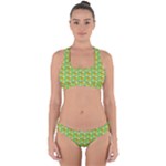 Fruits Cross Back Hipster Bikini Set