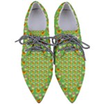 Fruits Pointed Oxford Shoes