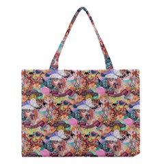 Retro Color Medium Tote Bag by Sparkle