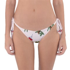 Rowan Branches And Spruce Branches Reversible Bikini Bottom by SychEva