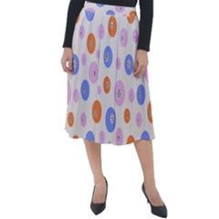 Colorful Balls Classic Velour Midi Skirt  by SychEva