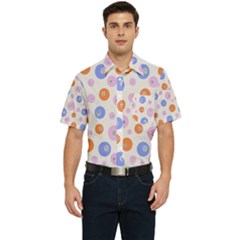 Colorful Balls Men s Short Sleeve Pocket Shirt  by SychEva