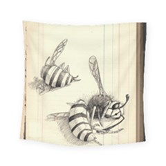 Bees Square Tapestry (small) by Limerence