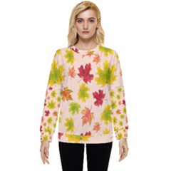 Bright Autumn Leaves Hidden Pocket Sweatshirt by SychEva